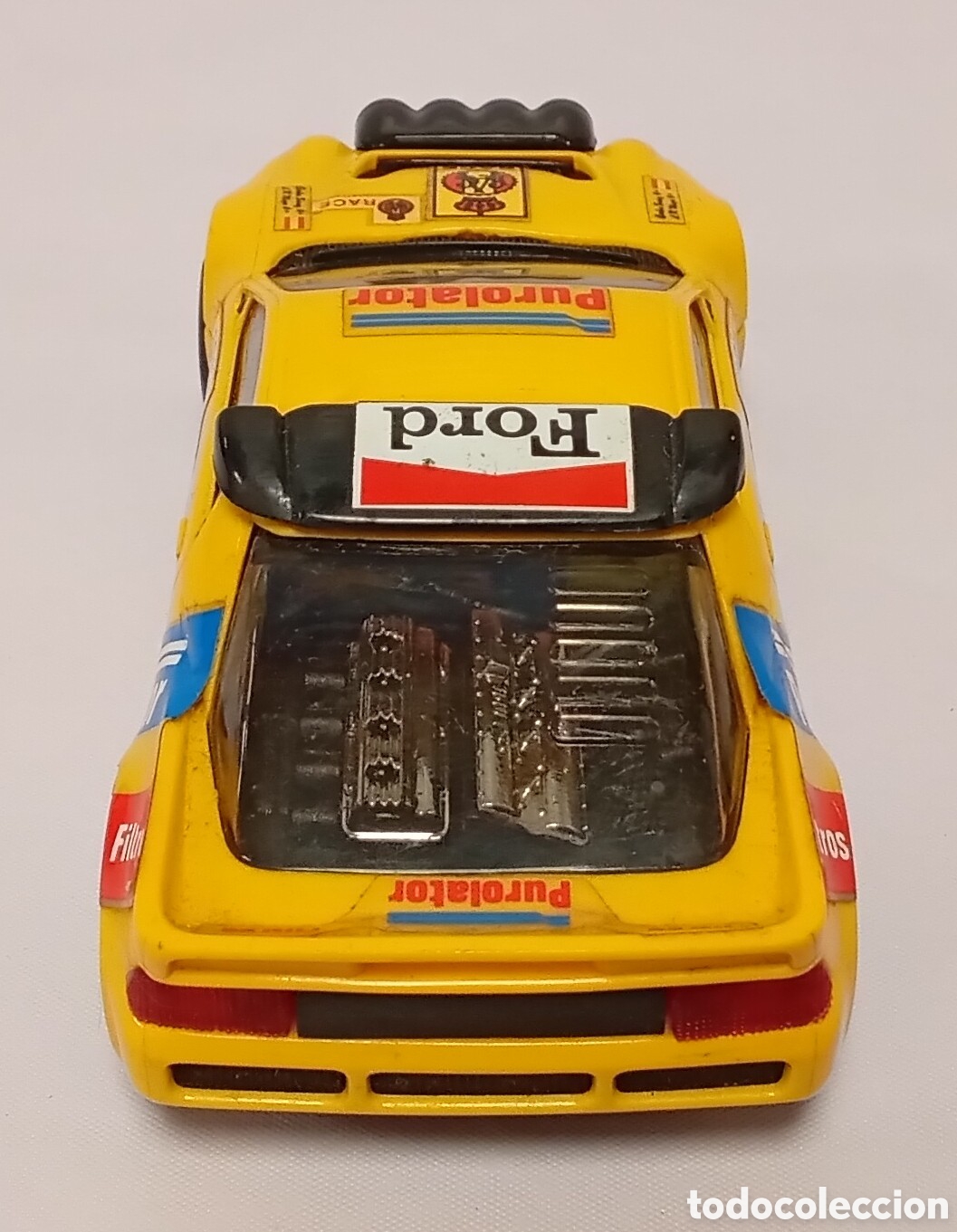 Scalextric: Ford RS 200 rally amarillo Scalextric - Foto 4