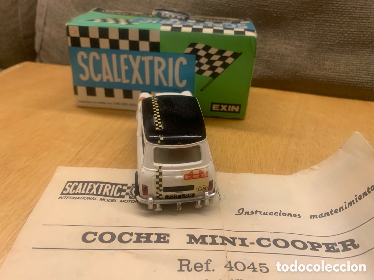 Scalextric: Mini cooper Blanco ref 4045 blanco exin en caja - Foto 9