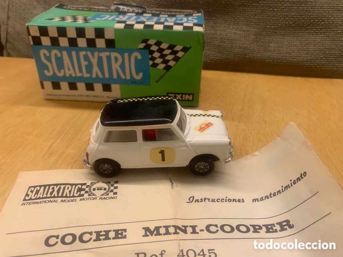 Scalextric: Mini cooper Blanco ref 4045 blanco exin en caja - Foto 10