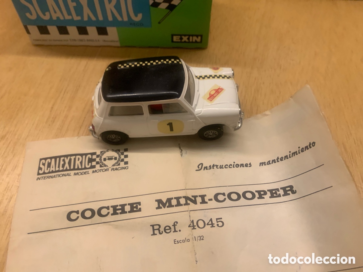 Scalextric: Mini cooper Blanco ref 4045 blanco exin en caja - Foto 12