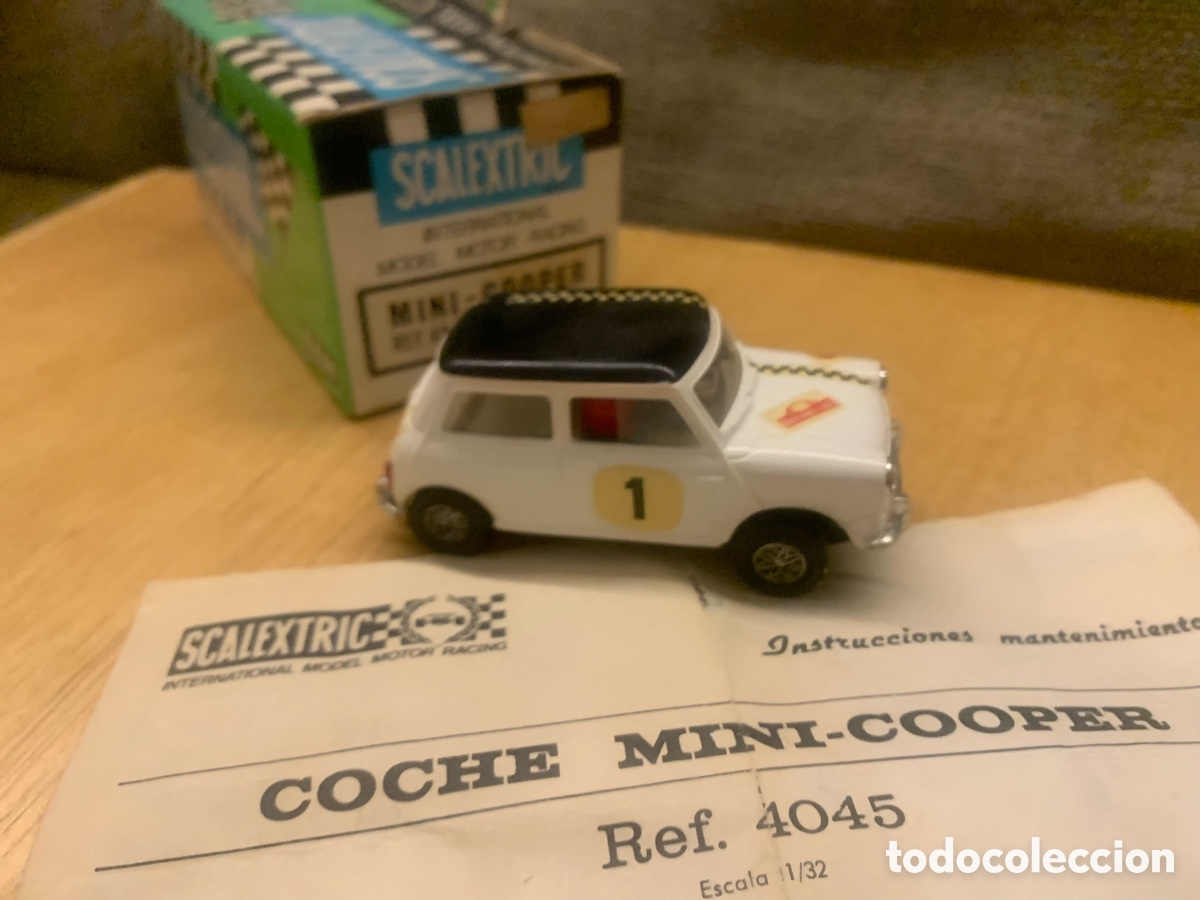 Scalextric: Mini cooper Blanco ref 4045 blanco exin en caja - Foto 14