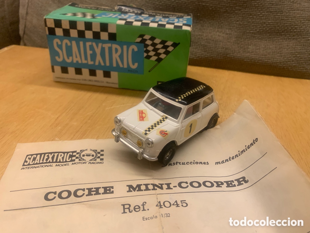 Scalextric: Mini cooper Blanco ref 4045 blanco exin en caja - Foto 15