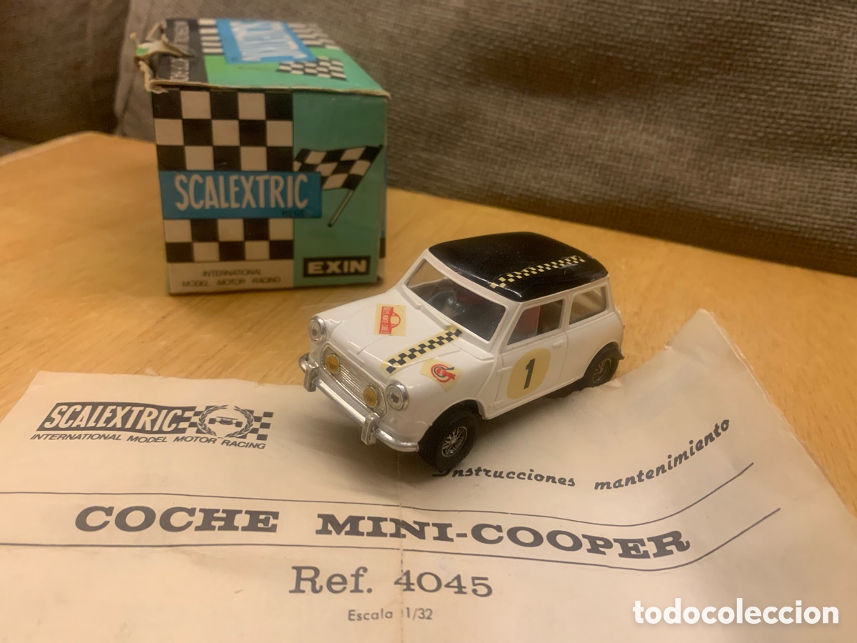Scalextric: Mini cooper Blanco ref 4045 blanco exin en caja - Foto 16
