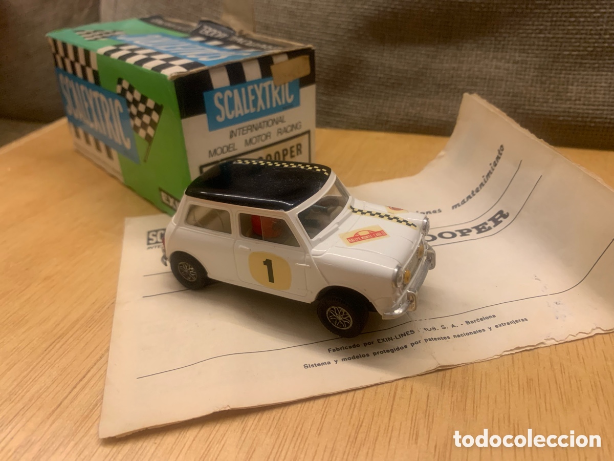 Scalextric: Mini cooper Blanco ref 4045 blanco exin en caja - Foto 17