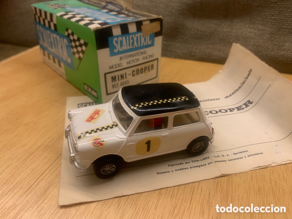 Scalextric: Mini cooper Blanco ref 4045 blanco exin en caja - Foto 18