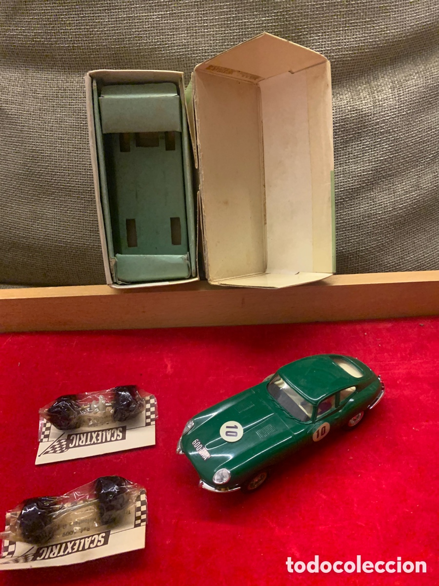 Scalextric: JAGUAR E verde c-34 GT EXIN SCALEXTRIC - Foto 6