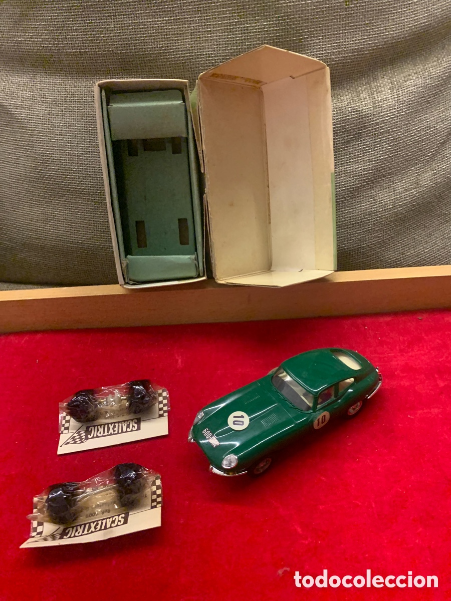 Scalextric: JAGUAR E verde c-34 GT EXIN SCALEXTRIC - Foto 7