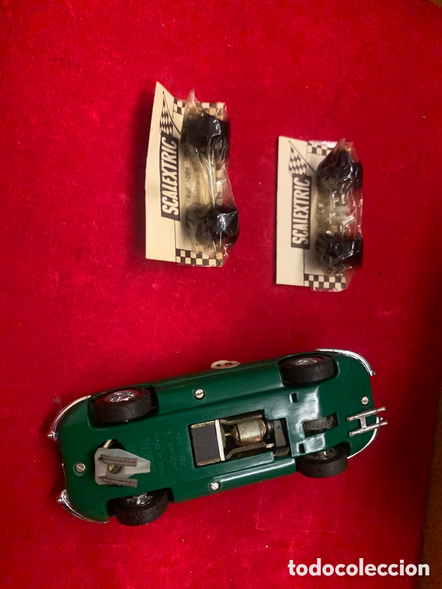 Scalextric: JAGUAR E verde c-34 GT EXIN SCALEXTRIC - Foto 8