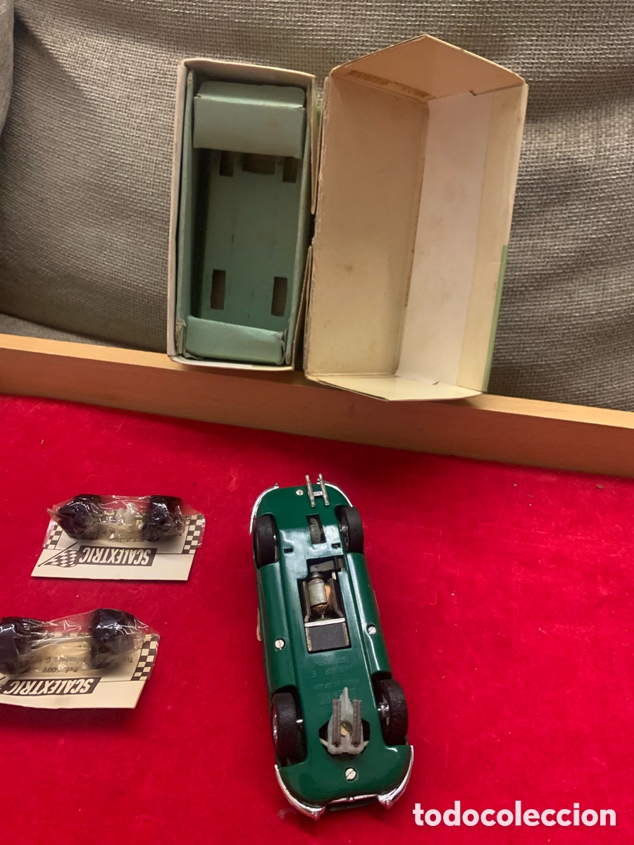 Scalextric: JAGUAR E verde c-34 GT EXIN SCALEXTRIC - Foto 10