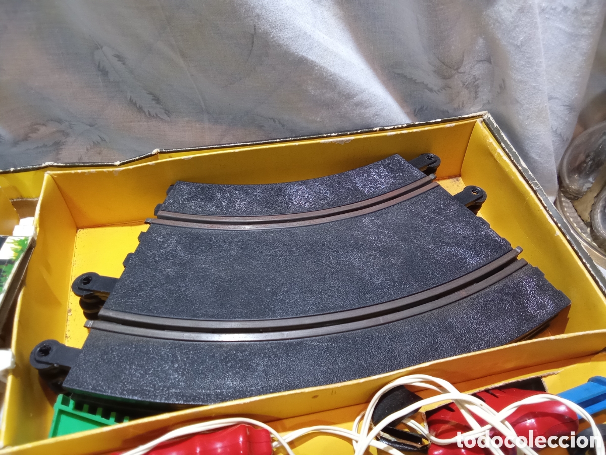 Scalextric: SCALEXTRIC MODELO GP3 DE TRIANG CON 2 COOPER Y DOCUMENTACION - Foto 2