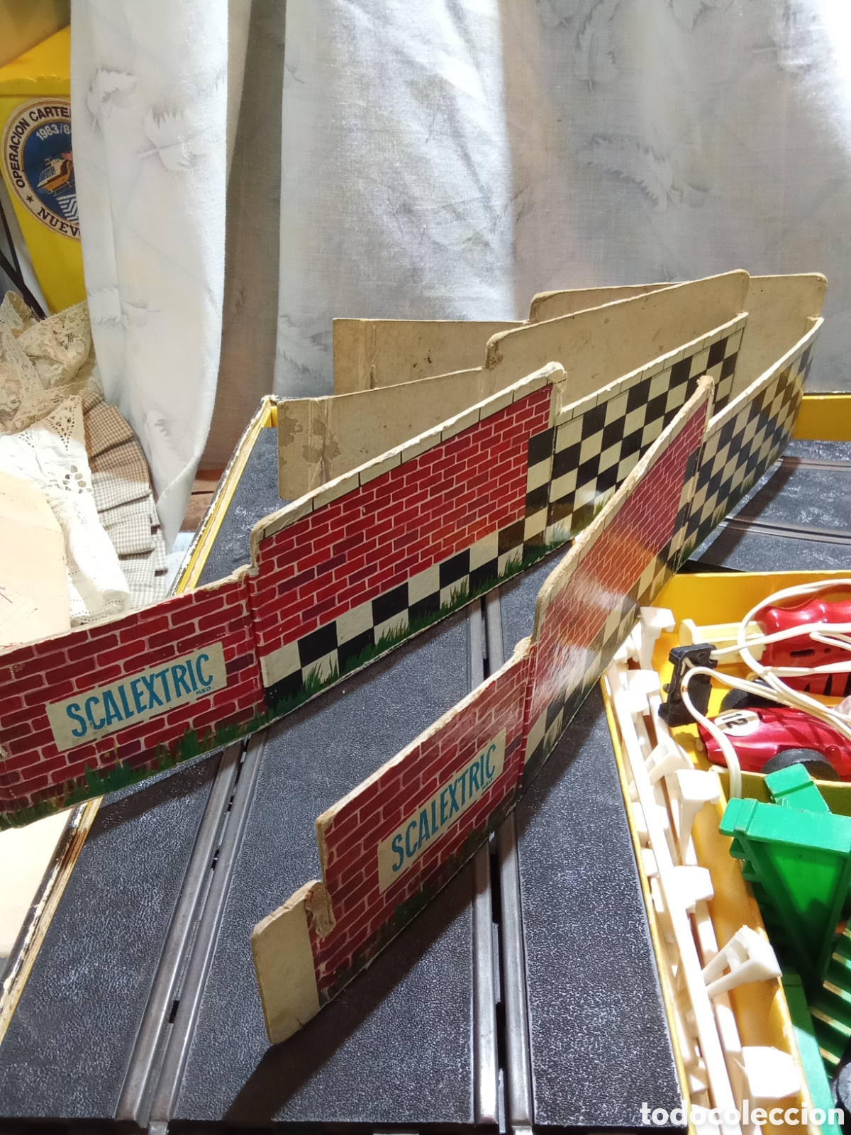 Scalextric: SCALEXTRIC MODELO GP3 DE TRIANG CON 2 COOPER Y DOCUMENTACION - Foto 4