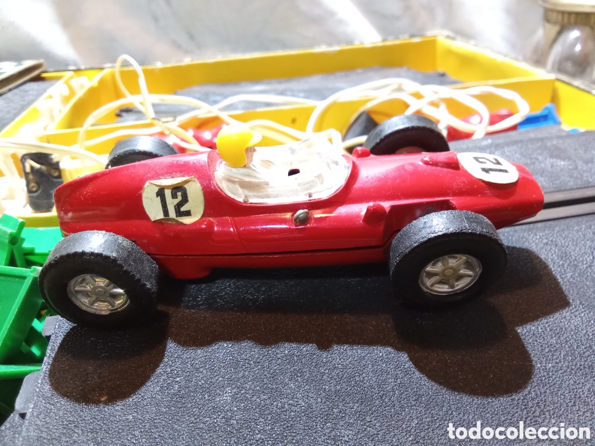 Scalextric: SCALEXTRIC MODELO GP3 DE TRIANG CON 2 COOPER Y DOCUMENTACION - Foto 10
