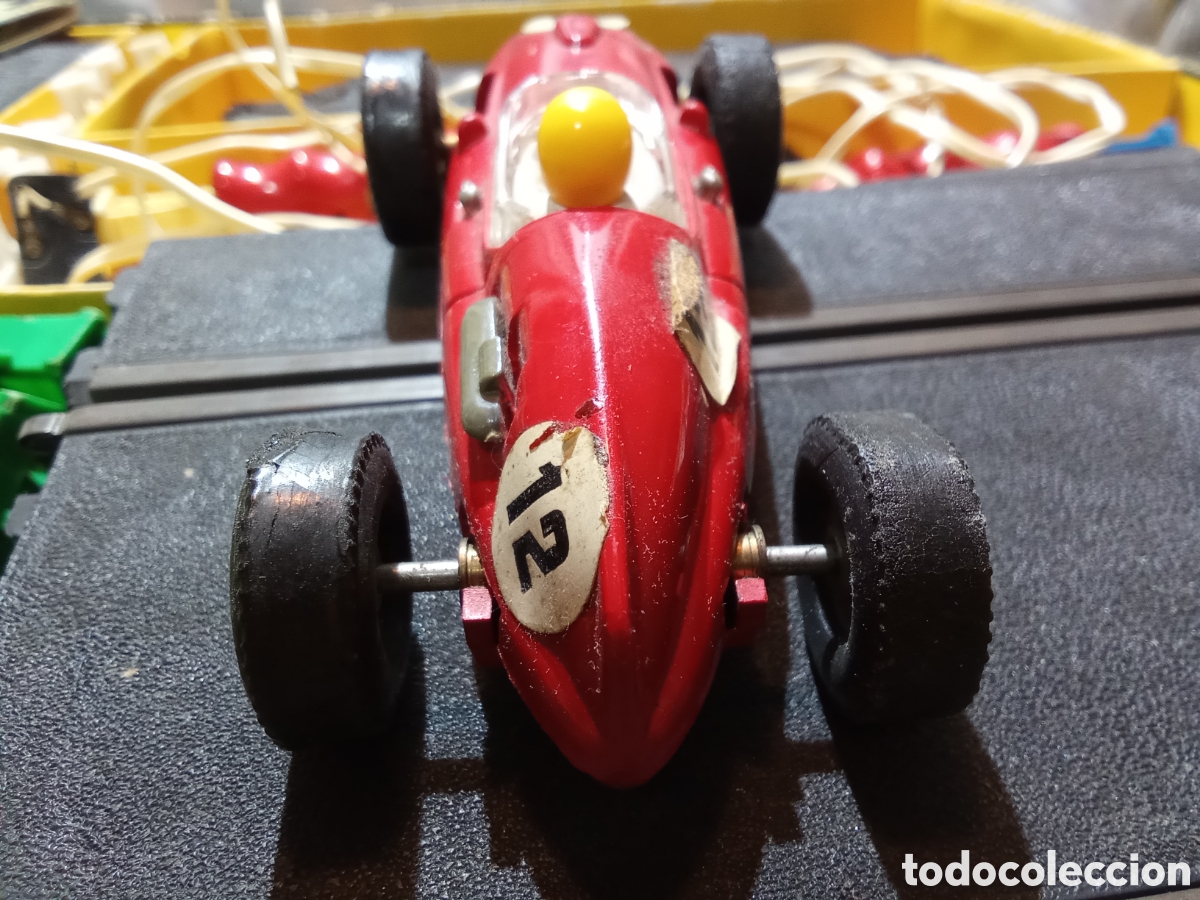 Scalextric: SCALEXTRIC MODELO GP3 DE TRIANG CON 2 COOPER Y DOCUMENTACION - Foto 11