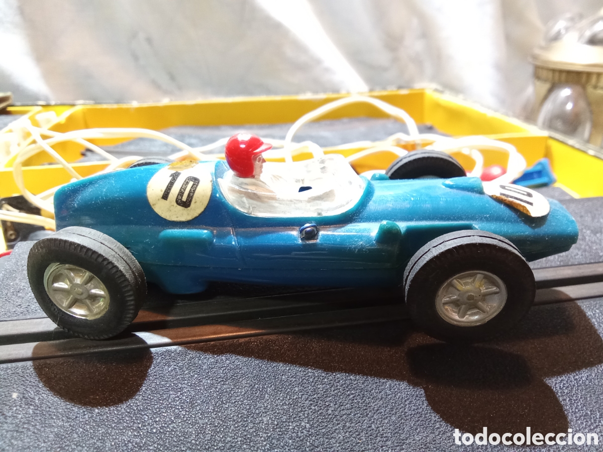 Scalextric: SCALEXTRIC MODELO GP3 DE TRIANG CON 2 COOPER Y DOCUMENTACION - Foto 14