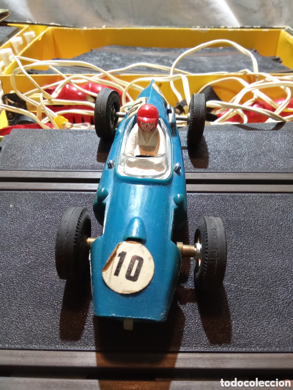 Scalextric: SCALEXTRIC MODELO GP3 DE TRIANG CON 2 COOPER Y DOCUMENTACION - Foto 15