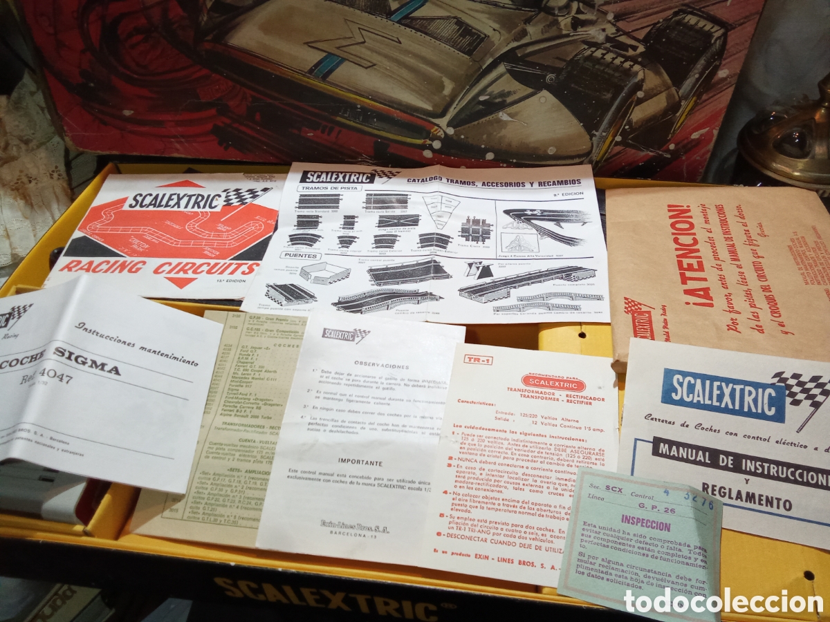 Scalextric: SCALEXTRIC GP-26 EN CAJA CON COCHES SIGMA - Foto 20