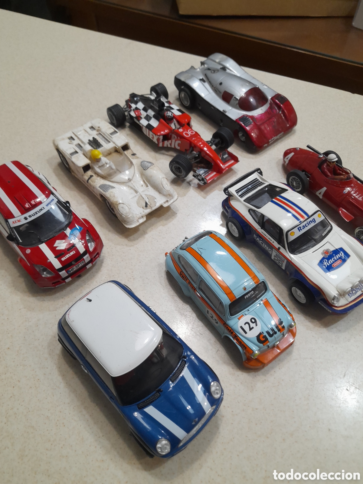 Scalextric: Lote scalextric, coches y accesorios - Foto 1