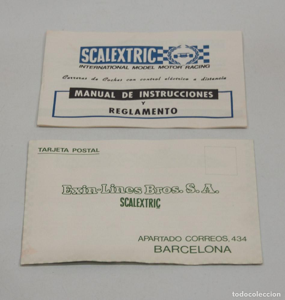 Scalextric: DOCUMENTACION PARCIAL DEL SCALEXTRIC G.P. 11. EXIN. - Foto 4