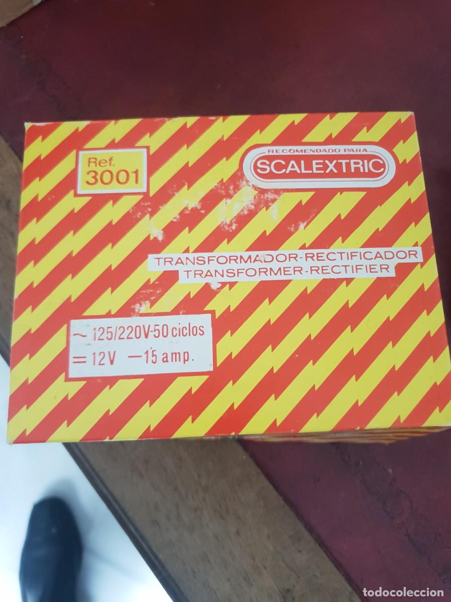 Scalextric: Transformador scalextric ref 3001 sin usar en caja - Foto 1