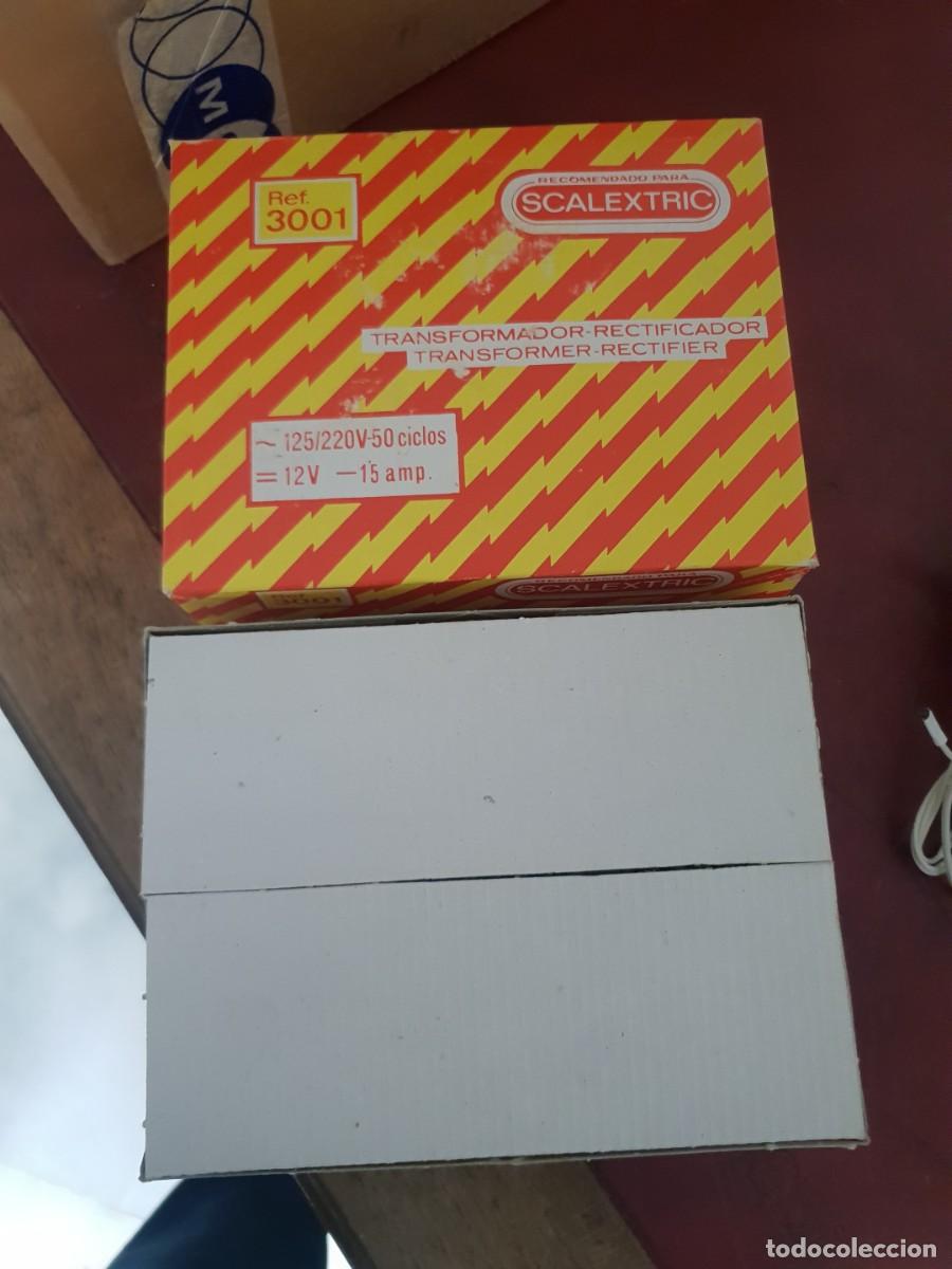 Scalextric: Transformador scalextric ref 3001 sin usar en caja - Foto 2