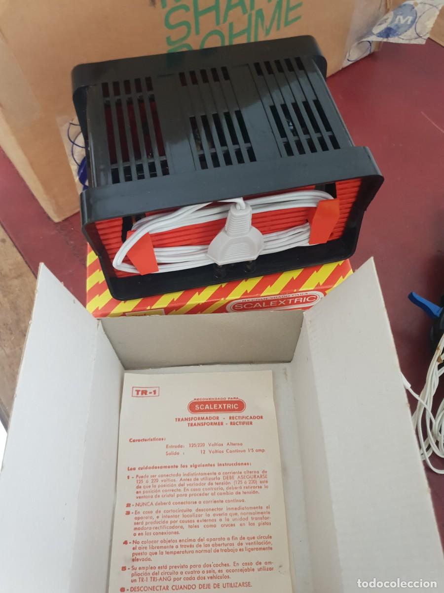 Scalextric: Transformador scalextric ref 3001 sin usar en caja - Foto 4
