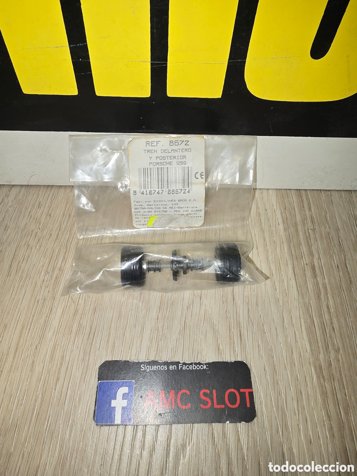 Scalextric: BLISTER REF 8672 PORSCHE 959 EXIN SCALEXTRIC - Foto 1