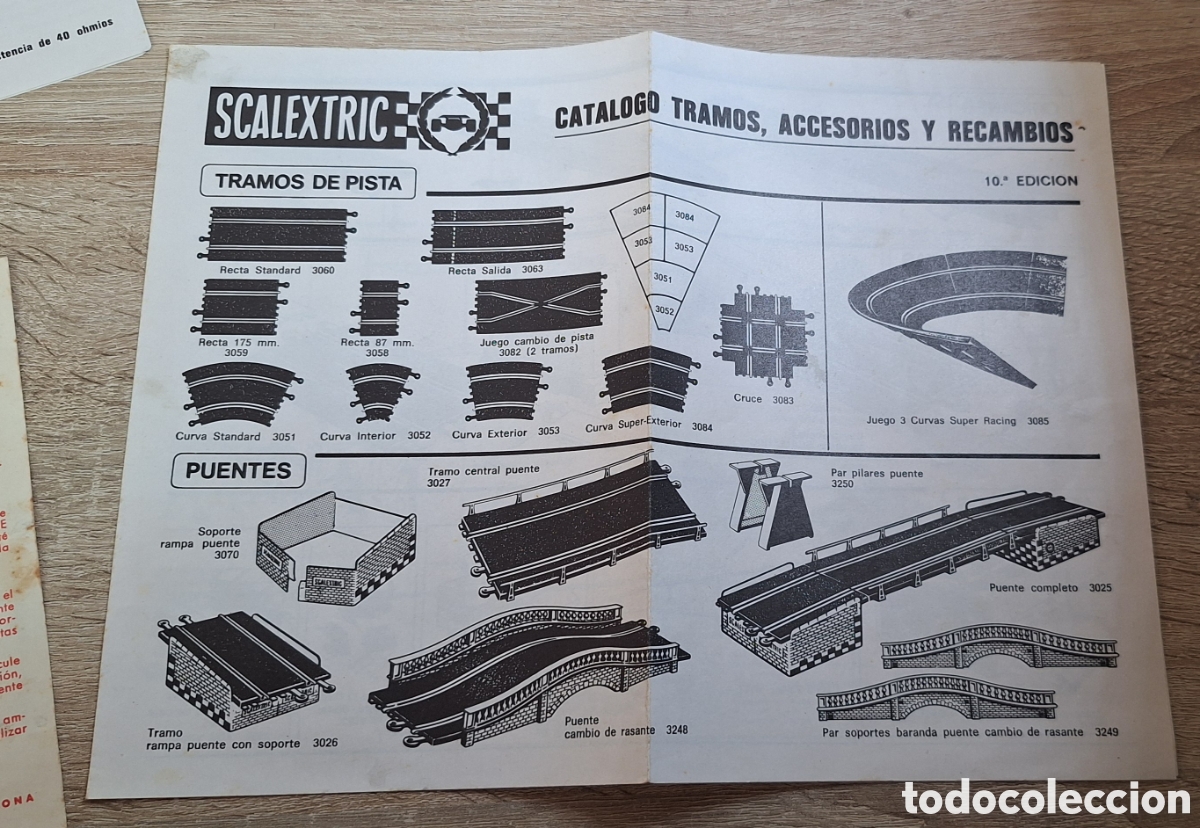 Scalextric: Sobre de Instrucciones Circuito Scalextric RC-28 - Foto 2