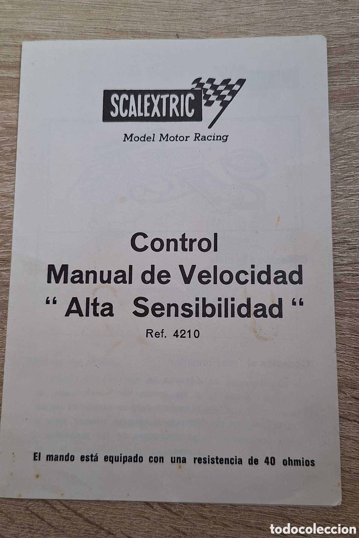 Scalextric: Sobre de Instrucciones Circuito Scalextric RC-28 - Foto 6