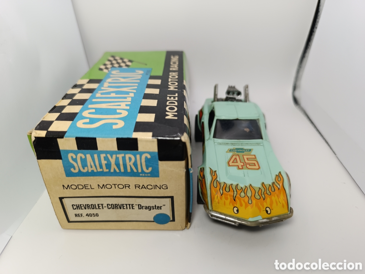 Scalextric: SCALEXTRIC CHEVROLET CORVETTE DRAGSTER EXIN - Foto 2