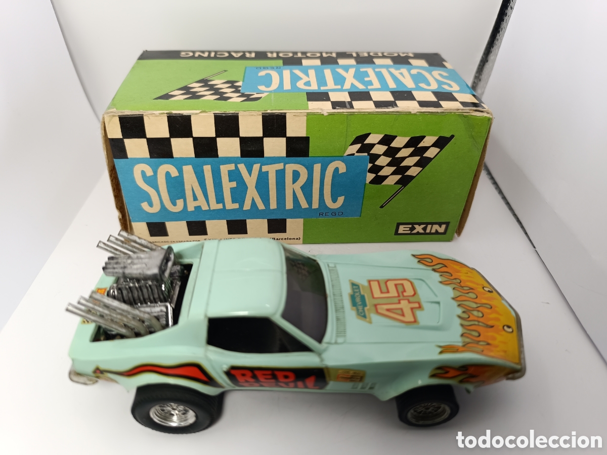 Scalextric: SCALEXTRIC CHEVROLET CORVETTE DRAGSTER EXIN - Foto 3