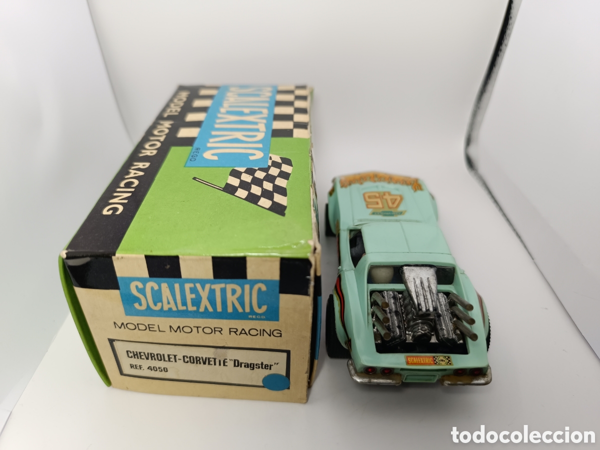 Scalextric: SCALEXTRIC CHEVROLET CORVETTE DRAGSTER EXIN - Foto 4