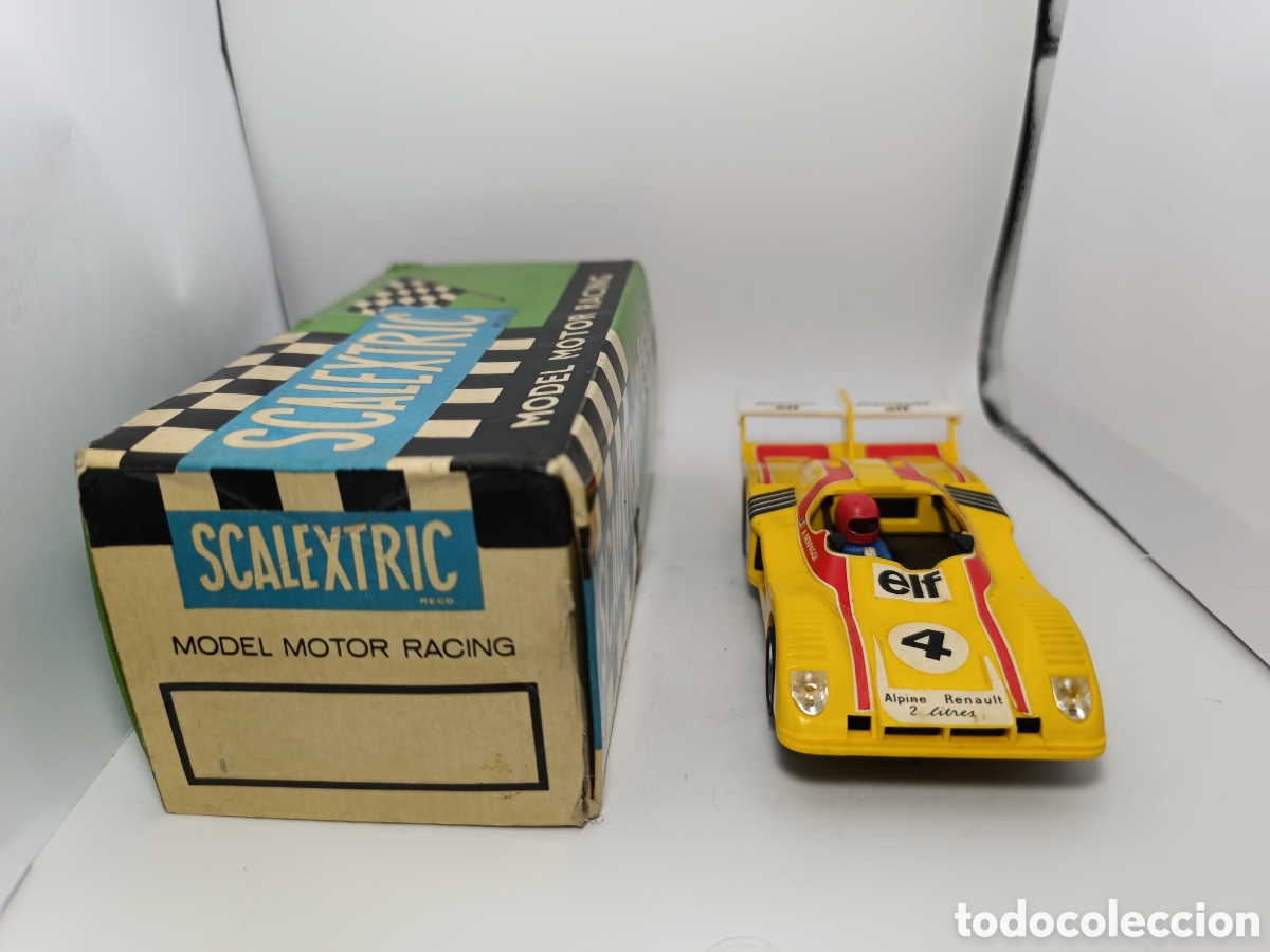 Scalextric: SCALEXTRIC RENAULT ALPINE 2000 AMARILLO EXIN - Foto 2