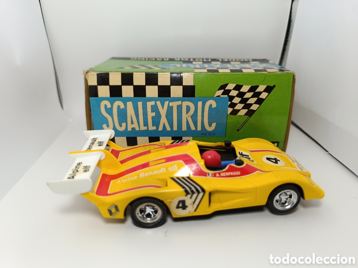 Scalextric: SCALEXTRIC RENAULT ALPINE 2000 AMARILLO EXIN - Foto 3