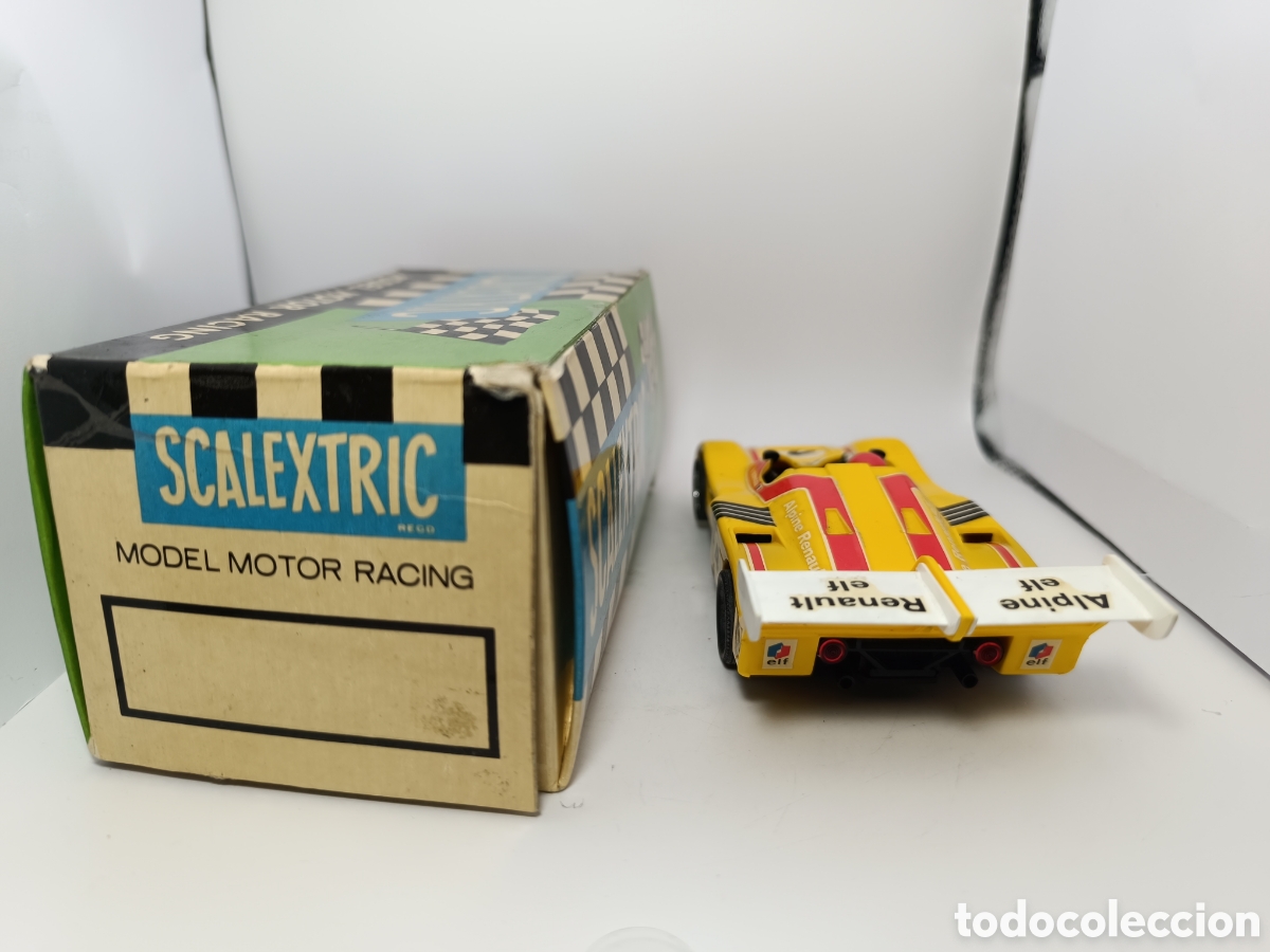 Scalextric: SCALEXTRIC RENAULT ALPINE 2000 AMARILLO EXIN - Foto 4