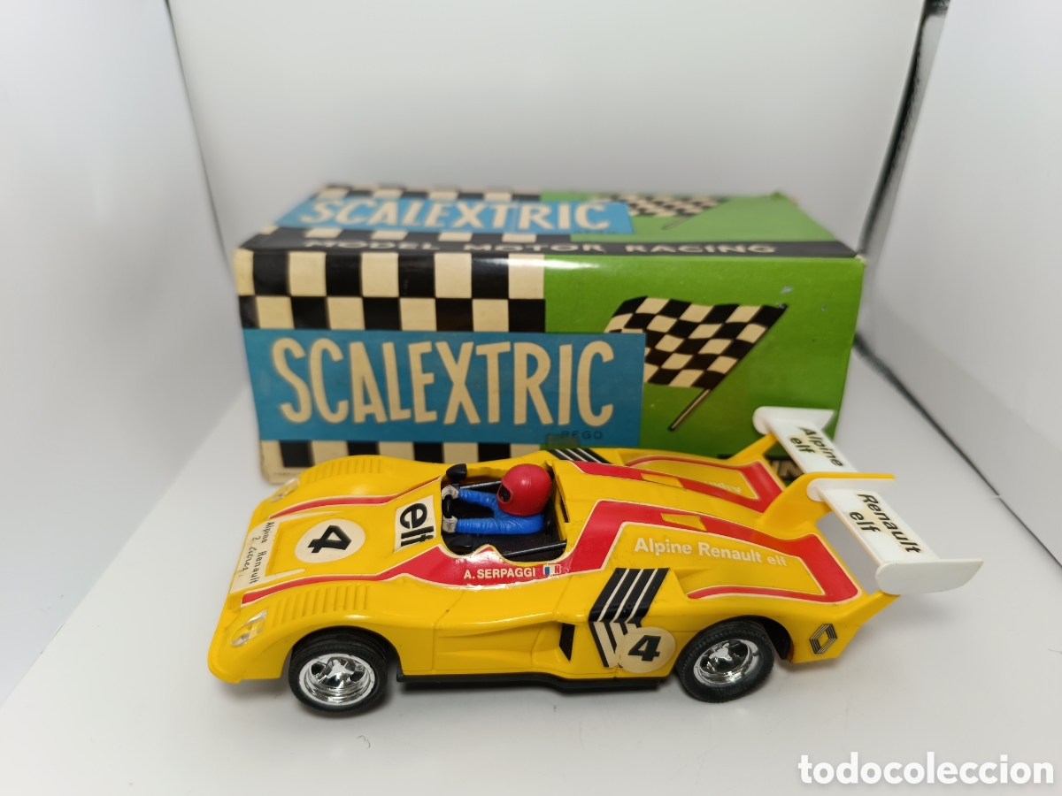 Scalextric: SCALEXTRIC RENAULT ALPINE 2000 AMARILLO EXIN - Foto 1