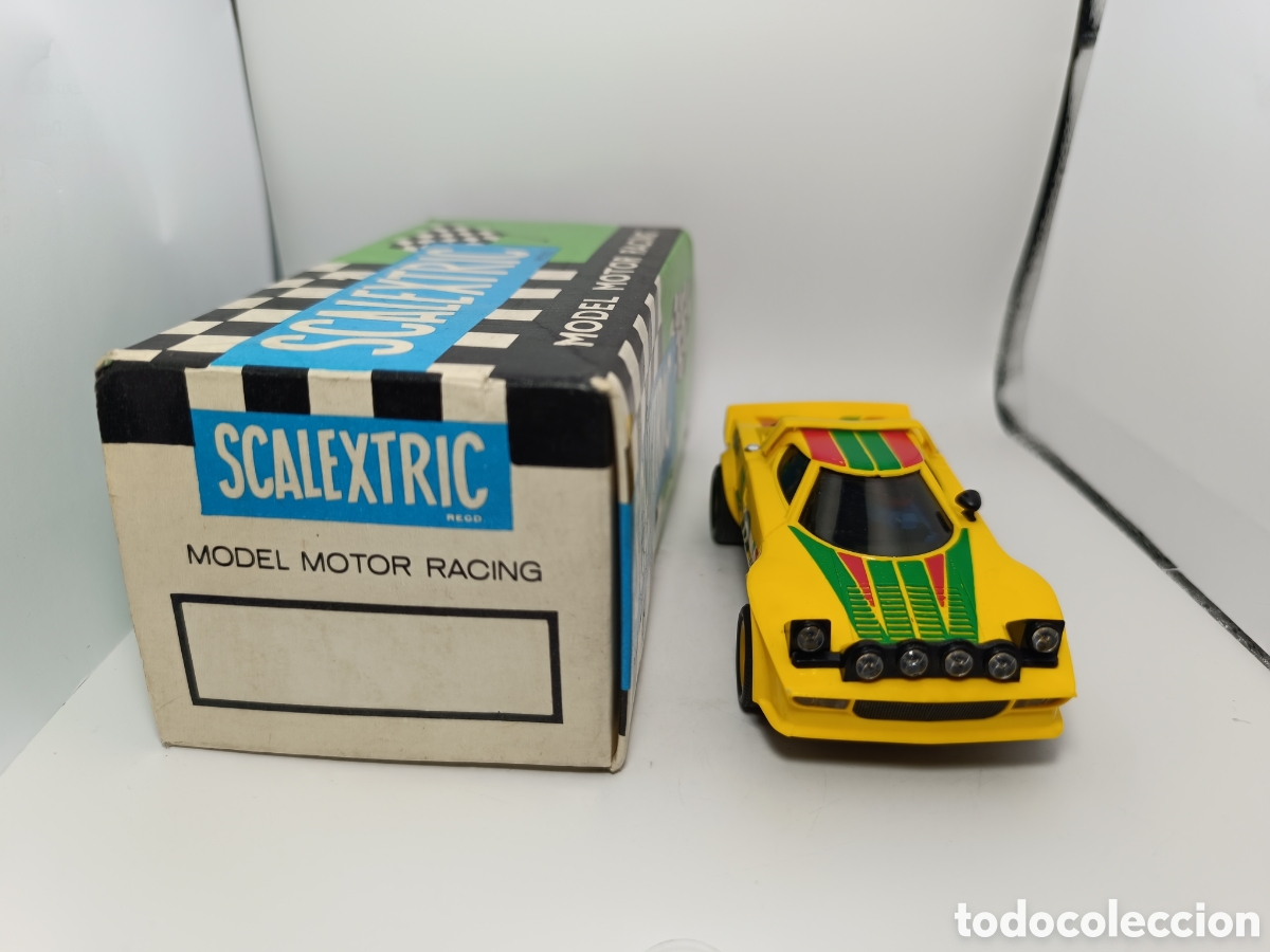Scalextric: SCALEXTRIC LANCIA STRATOS EXIN AMARILLO - Foto 2