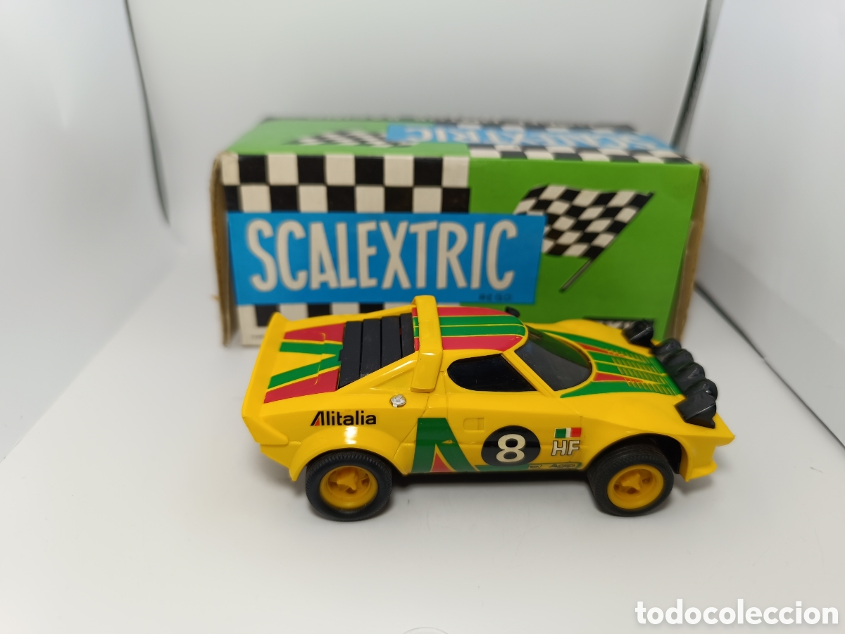 Scalextric: SCALEXTRIC LANCIA STRATOS EXIN AMARILLO - Foto 3