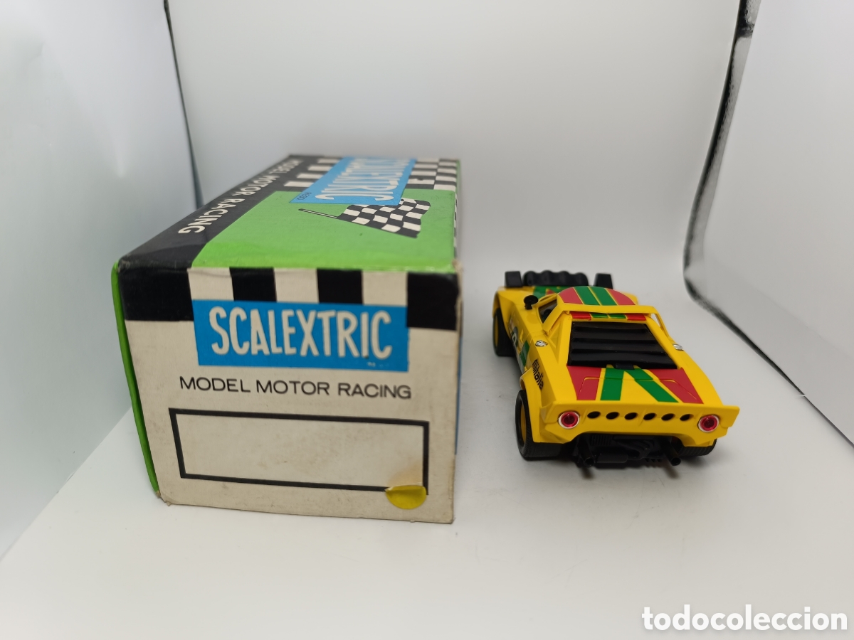 Scalextric: SCALEXTRIC LANCIA STRATOS EXIN AMARILLO - Foto 4