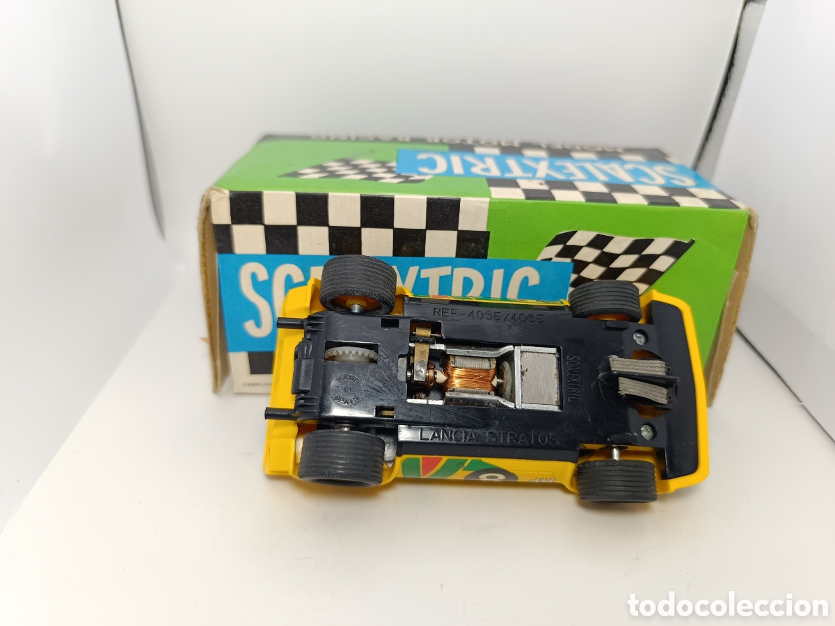 Scalextric: SCALEXTRIC LANCIA STRATOS EXIN AMARILLO - Foto 5