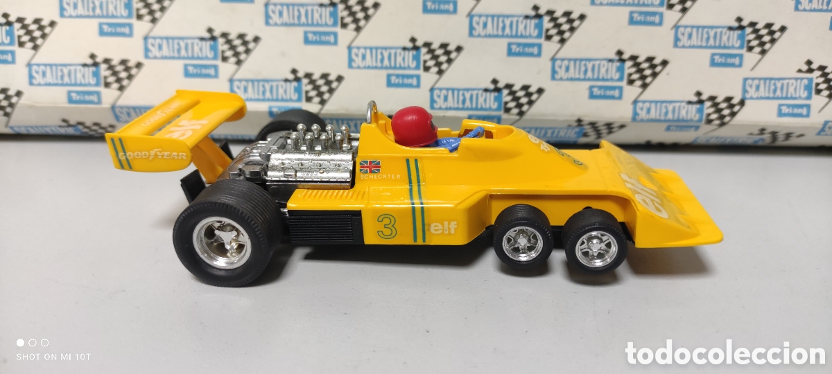 Scalextric: TYRRELL P34 AMARILLO SCALEXTRIC EXIN - Foto 2