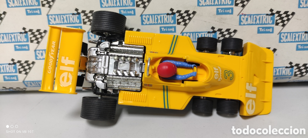 Scalextric: TYRRELL P34 AMARILLO SCALEXTRIC EXIN - Foto 3