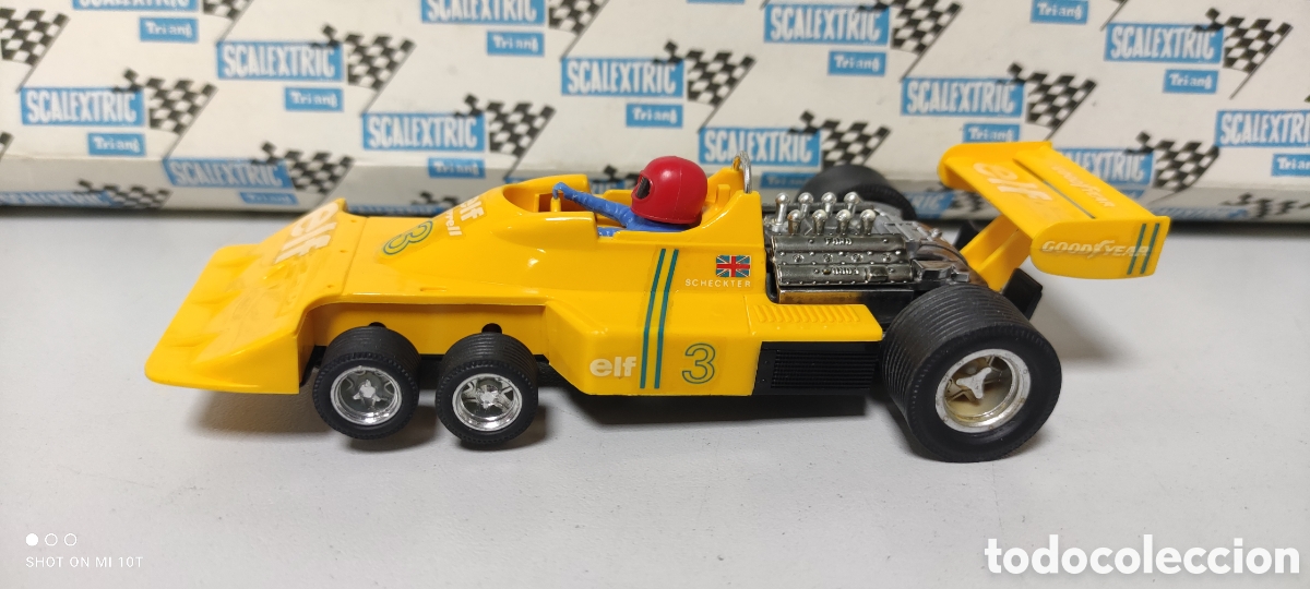 Scalextric: TYRRELL P34 AMARILLO SCALEXTRIC EXIN - Foto 1