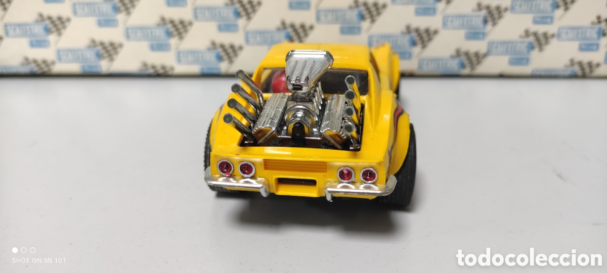Scalextric: CHEVROLET CORVETTE AMARILLO SCALEXTRIC EXIN - Foto 4