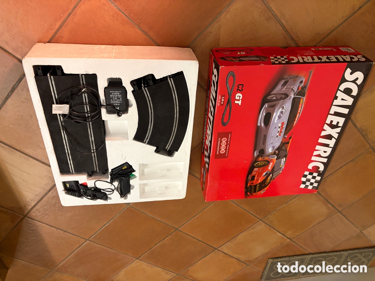 Scalextric: Caja de scalextric C2 GT ref 28116 sin coches - Foto 7