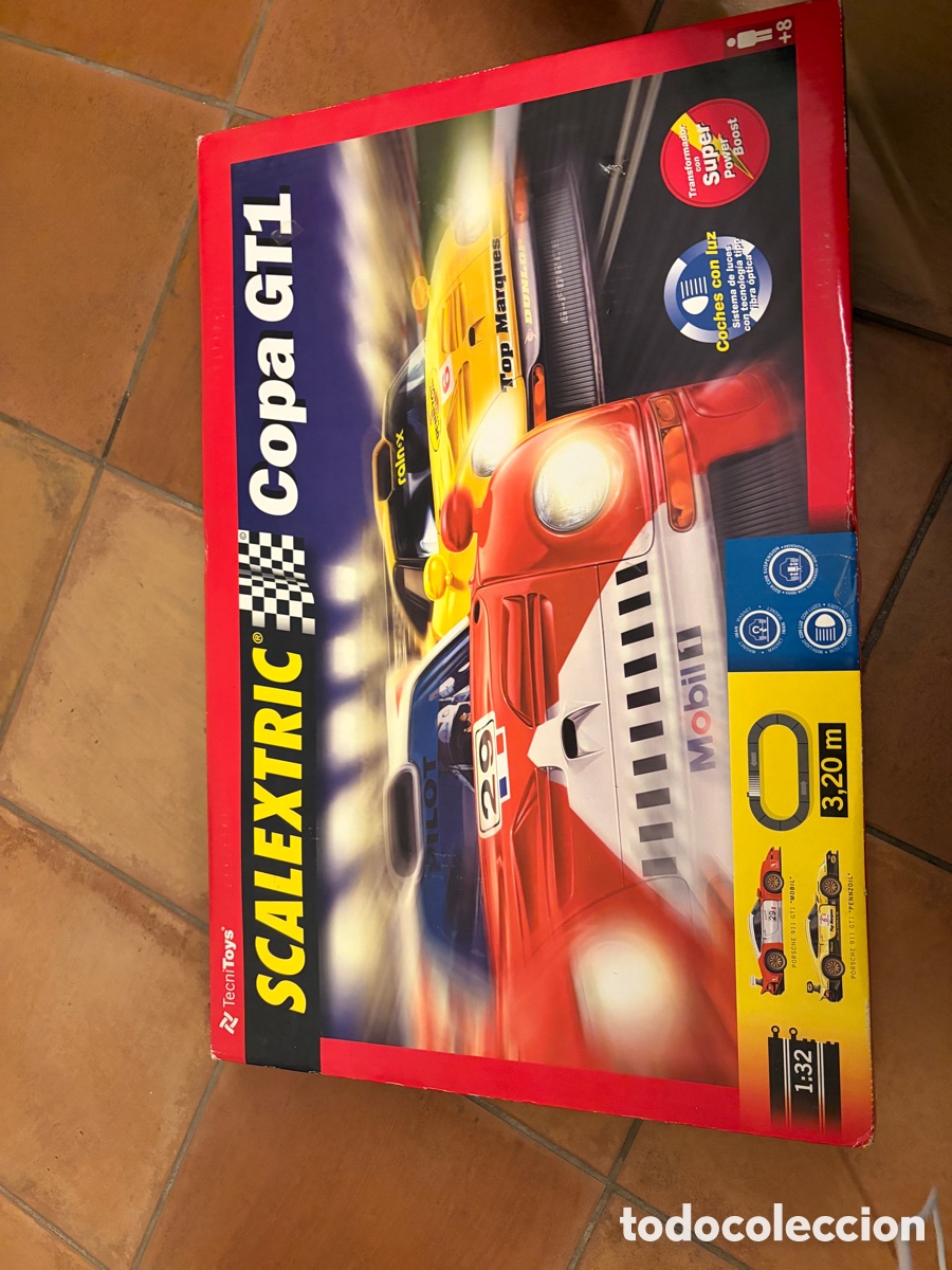 Scalextric: SCALEXTRIC Copa GT1 ref 8044 tdcnitoys sin coches - Foto 2