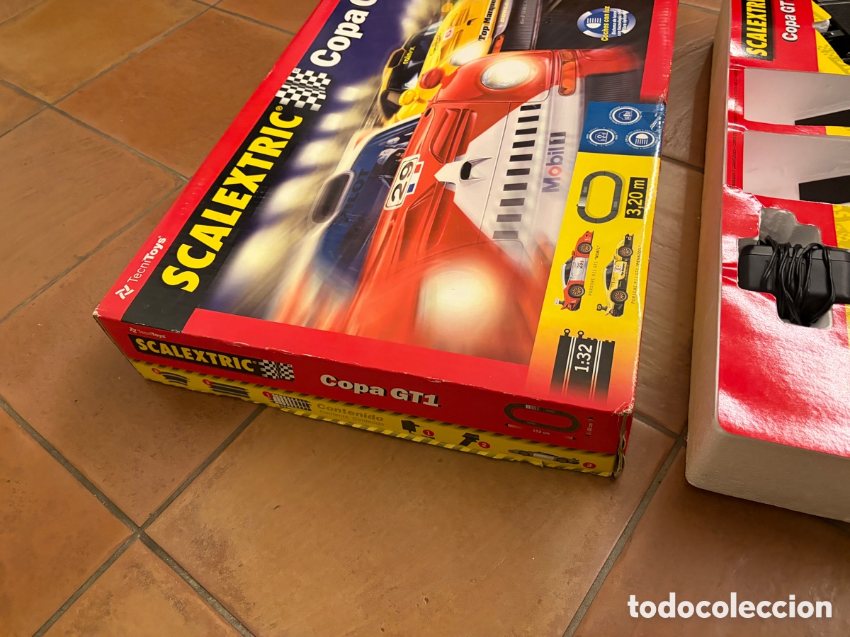 Scalextric: SCALEXTRIC Copa GT1 ref 8044 tdcnitoys sin coches - Foto 4