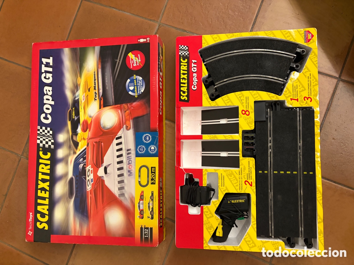 Scalextric: SCALEXTRIC Copa GT1 ref 8044 tdcnitoys sin coches - Foto 5