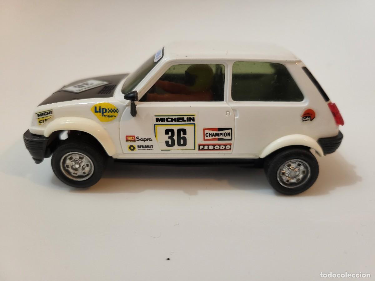Scalextric: EXIN RENAULT 5 BLANCO - Foto 2