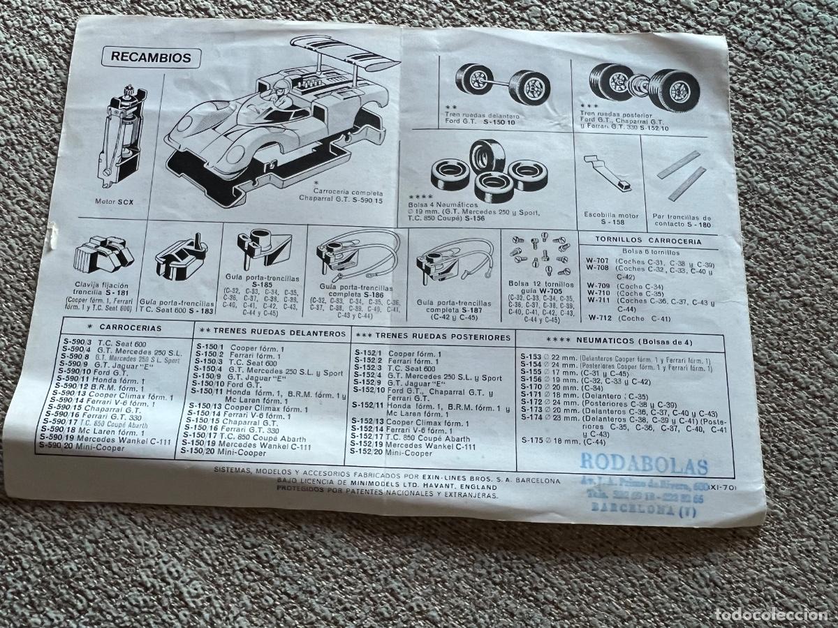 Scalextric: LOTE SCALEXTRIC EXIN DOCUMENTACION - Foto 5