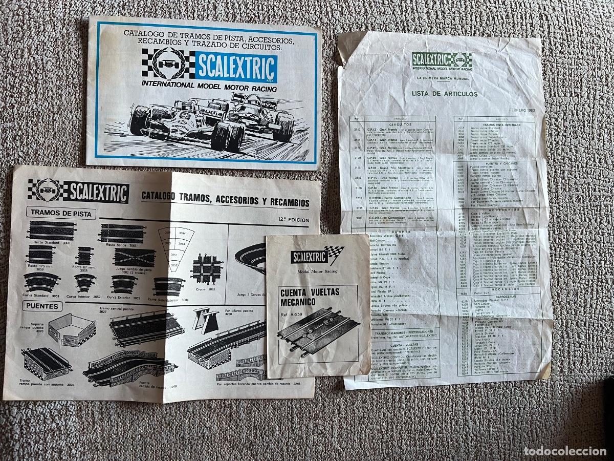 Scalextric: LOTE SCALEXTRIC EXIN DOCUMENTACION - Foto 6